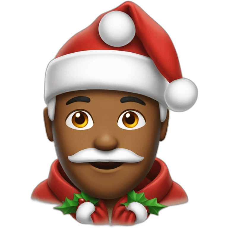 boy santa emoji