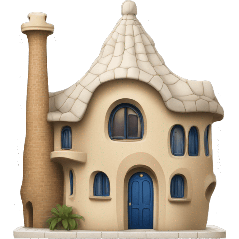 Gaudí house emoji