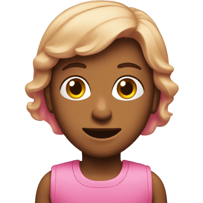 Pink Netflix emoji