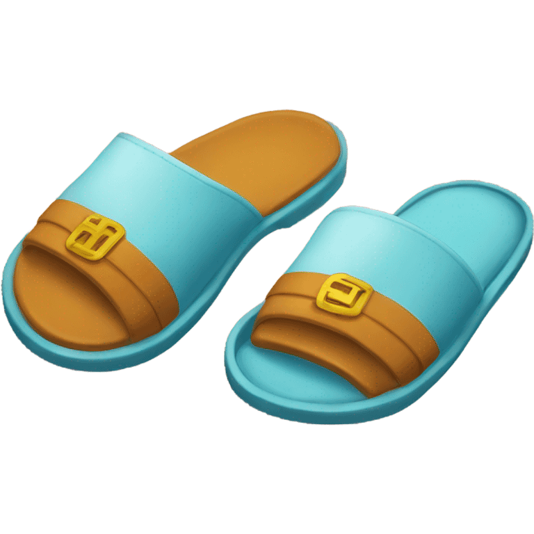 hermes slippers  emoji