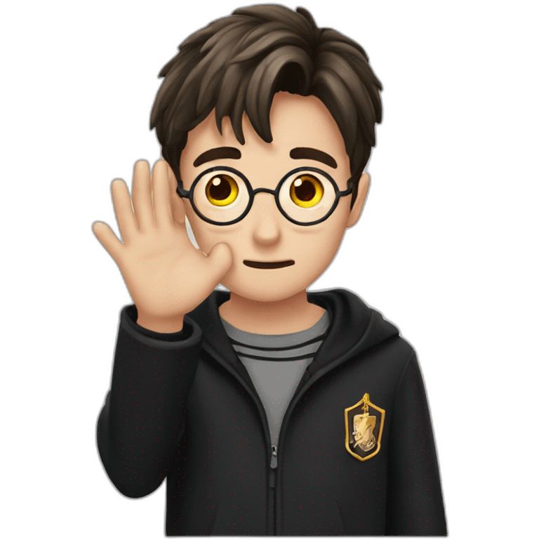 Harry potter face palm emoji