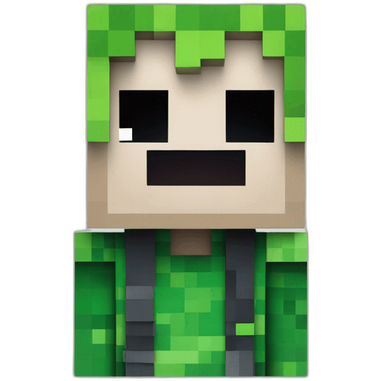 Minecraft creeper not human emoji