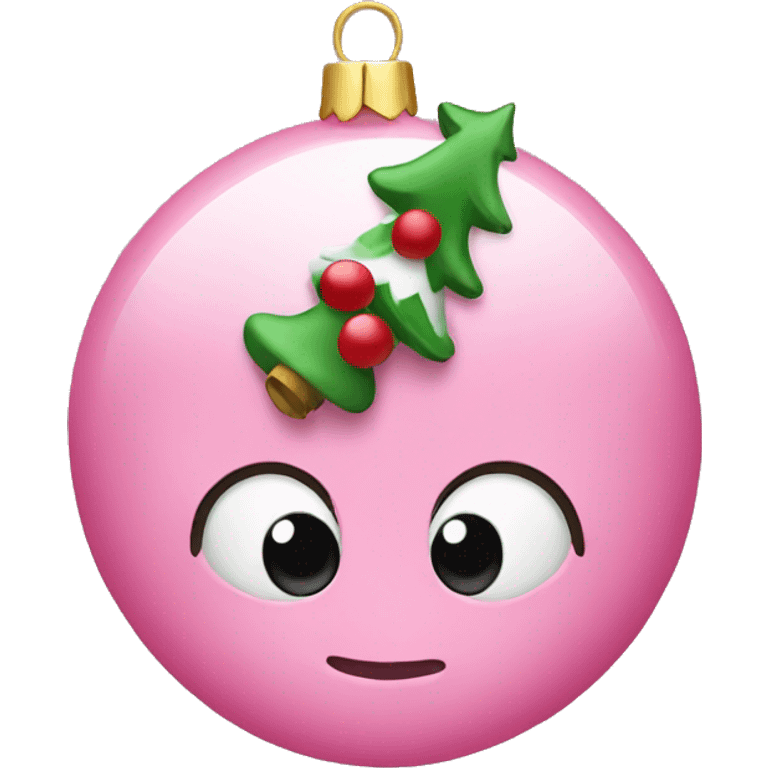 Pink Christmas  emoji