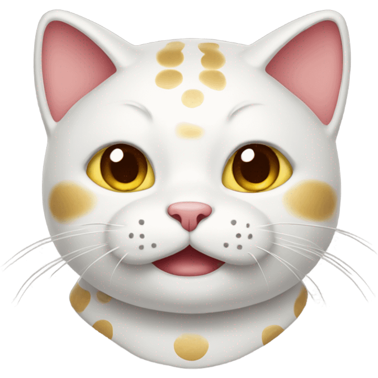 Lucky cat emoji