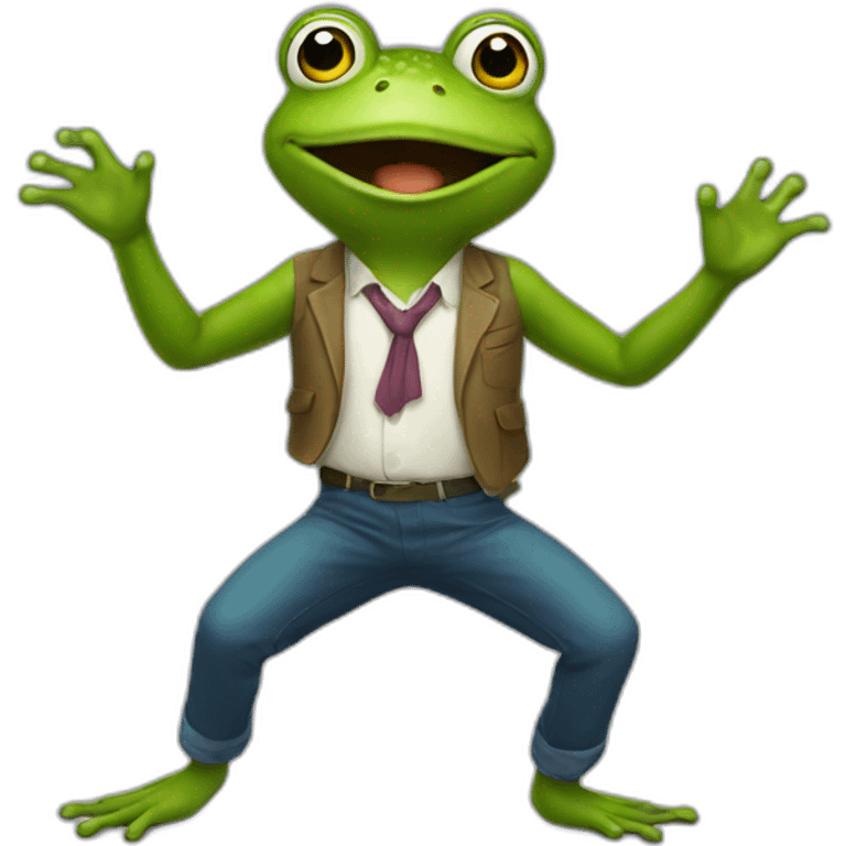 frog dance emoji