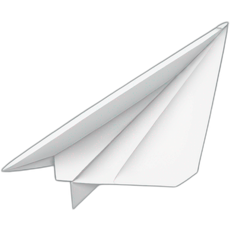 Paper plane emoji