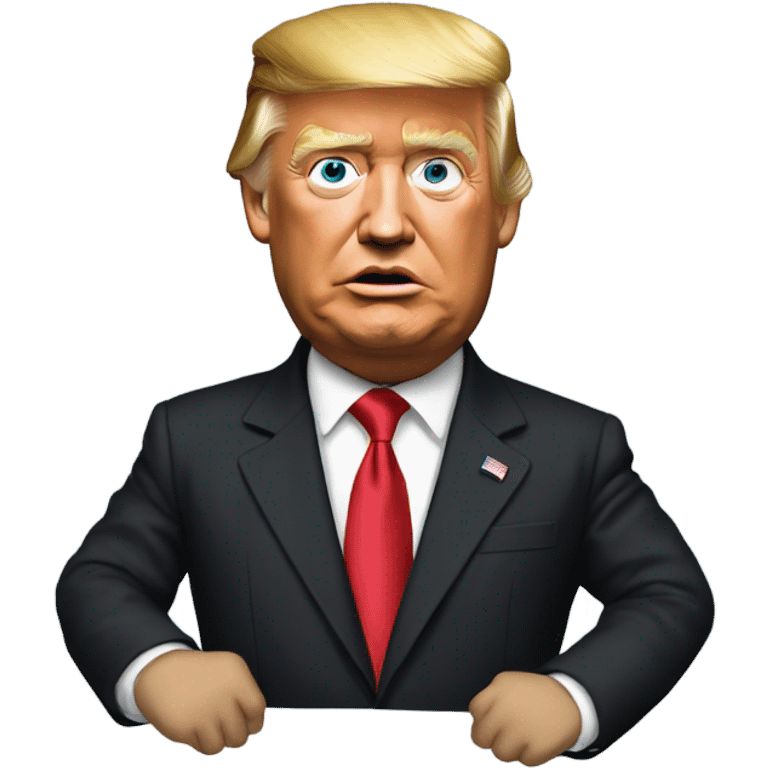 Donald Trump puppet emoji