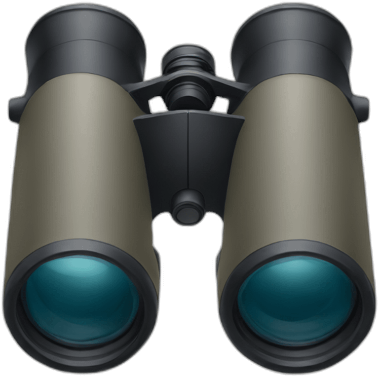 looking at binoculars emoji