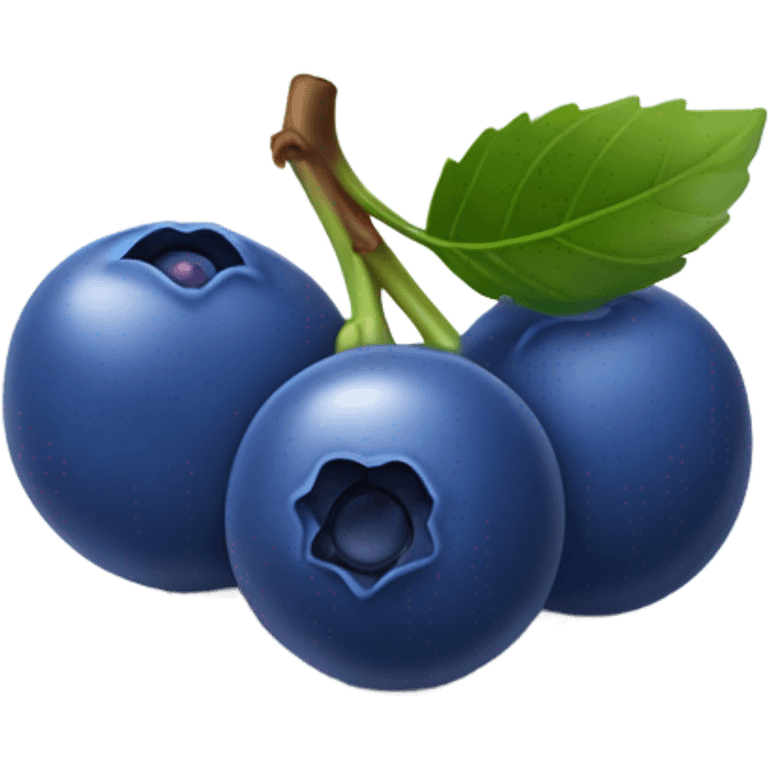 Blueberries  emoji