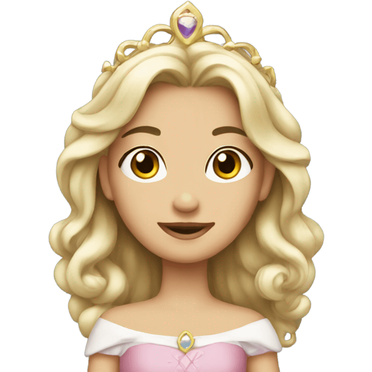 Pretty princess emoji