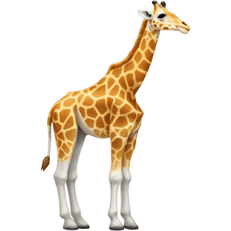 Headless giraffe emoji