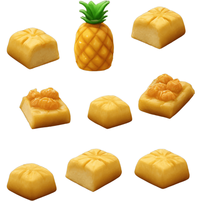 Pineapple tarts emoji