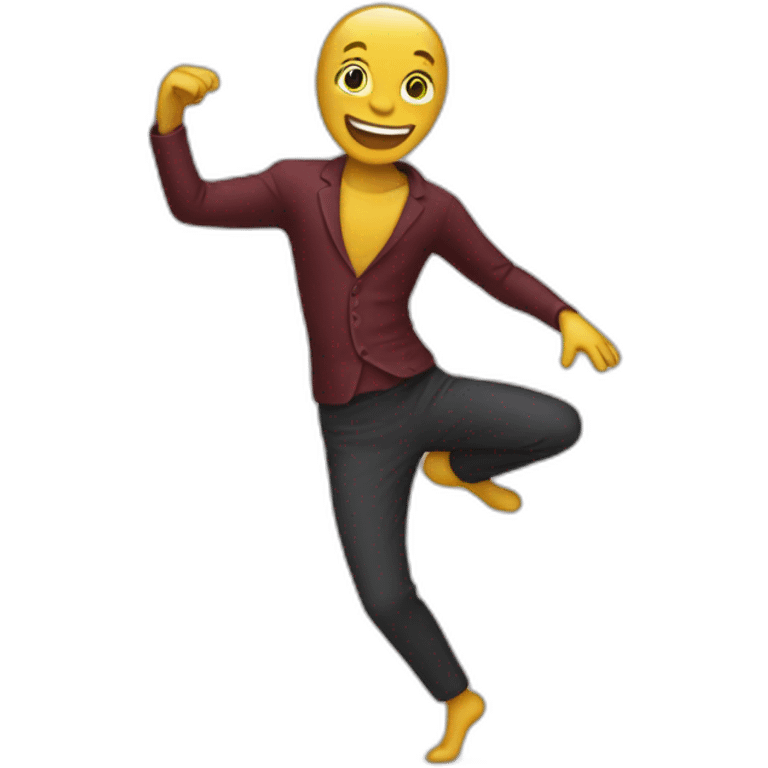 chat qui danse emoji