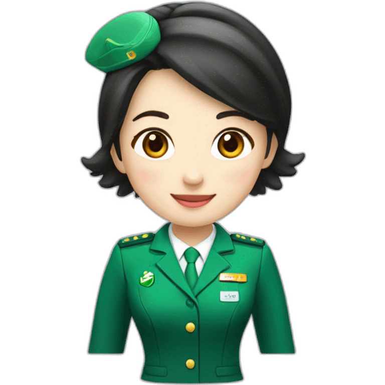 EVA Air cabin crew emoji