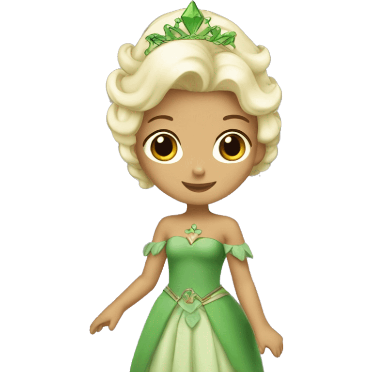 princesa hada verde emoji