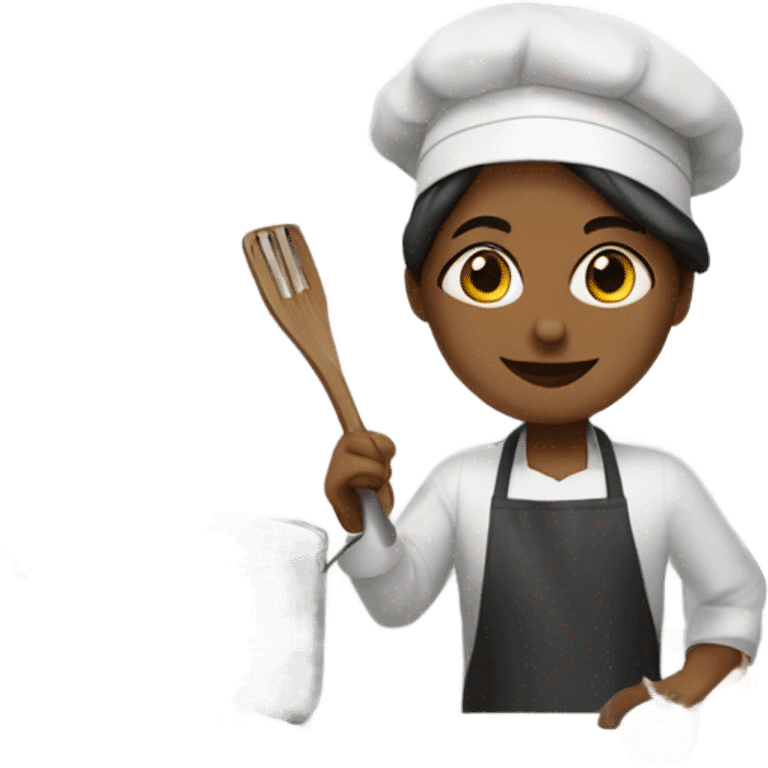 Me cooking in the kitchen  emoji