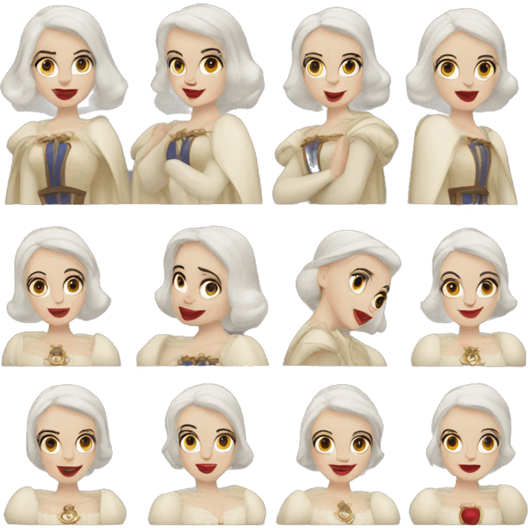 Blanche neige  emoji