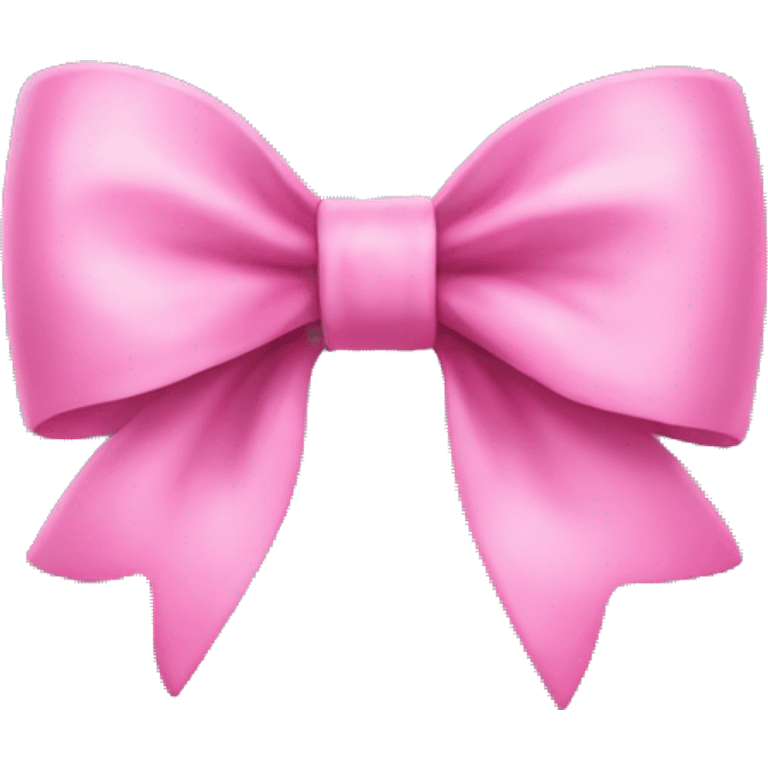 Pink bow emoji