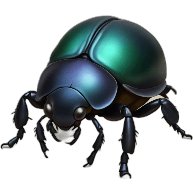 Dung beetle emoji