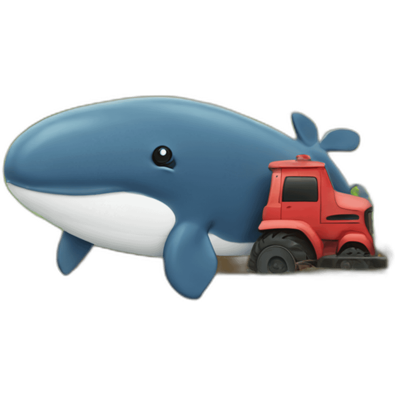 farming whale emoji