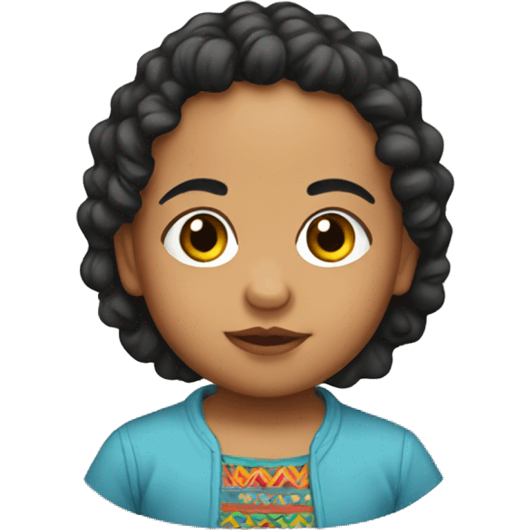 Mixed Mexican baby emoji