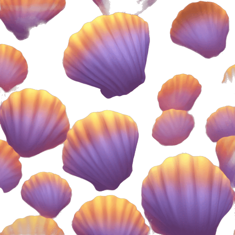 Sunset shell  emoji