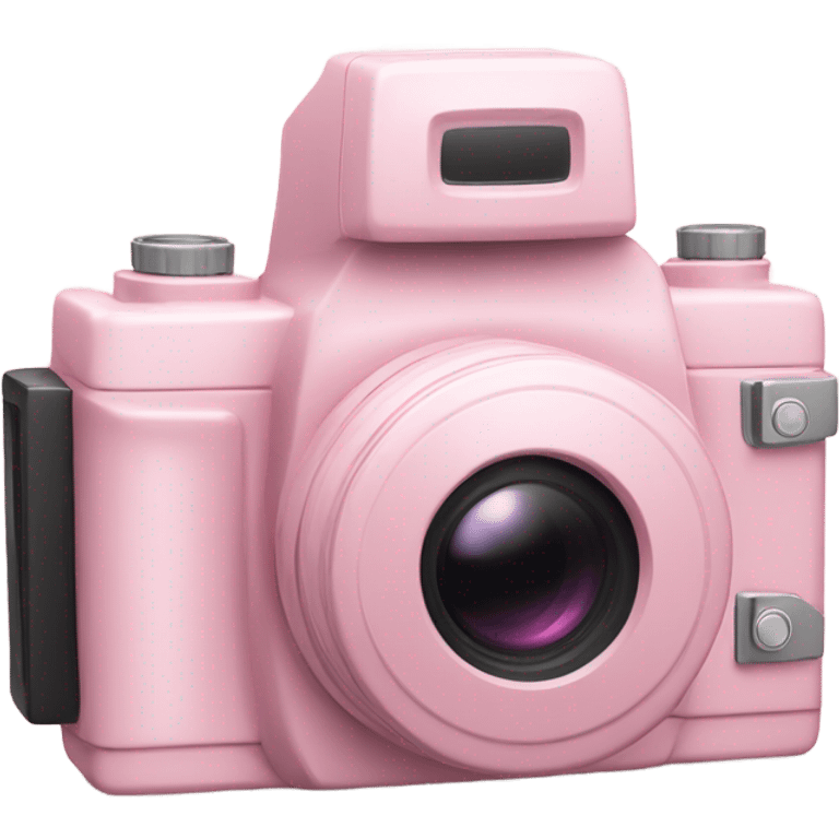 light pink camera emoji