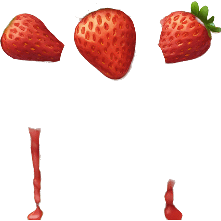 Strawberry pancake emoji