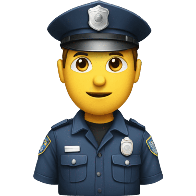 software engineer policeman emoji