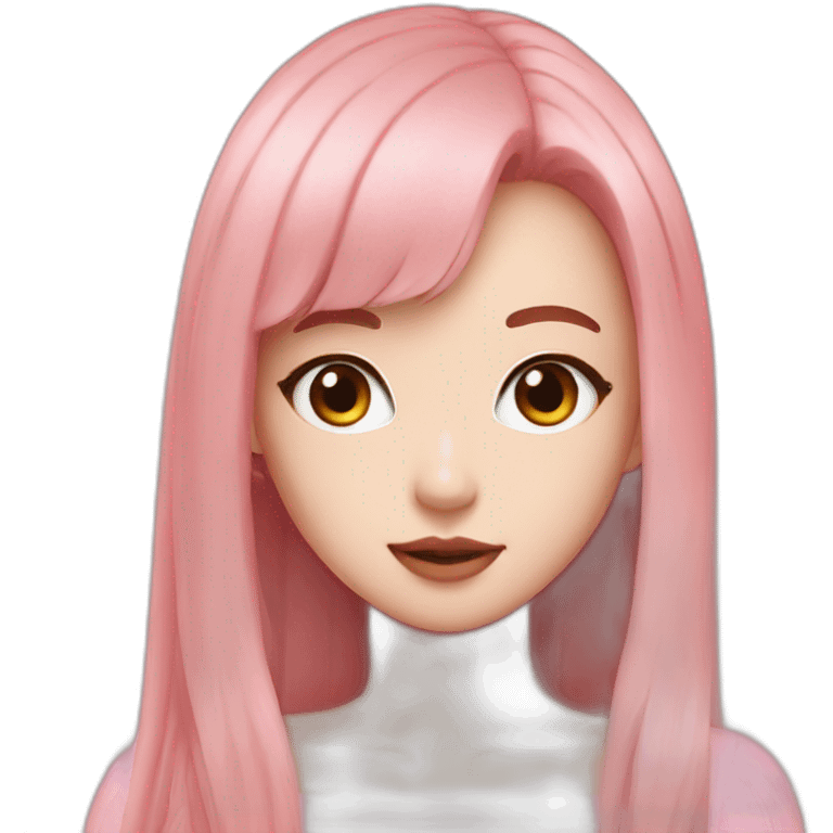 blackpink rosé emoji