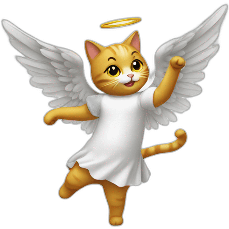 angel-cat-dance emoji