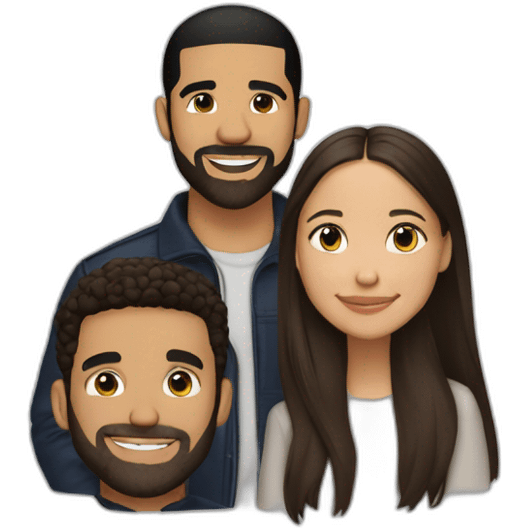 Drake and olivia rodrigo emoji