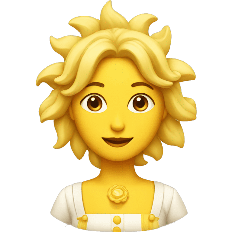 Sun maid emoji