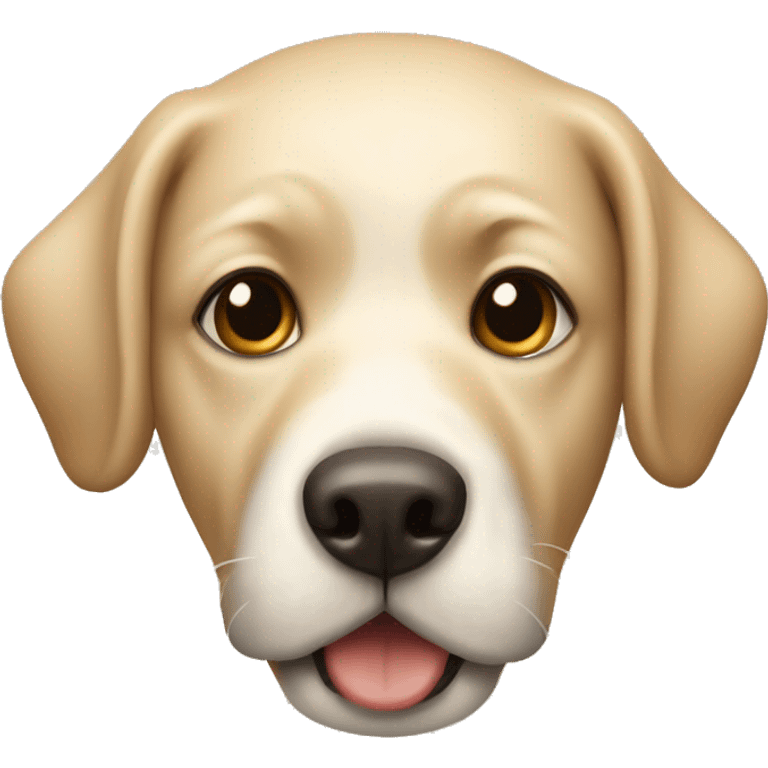 Dog Beige Maltester Bichln  emoji