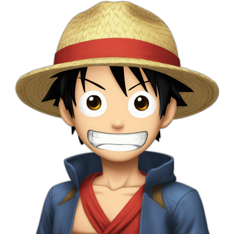 Monkey d luffy communist emoji