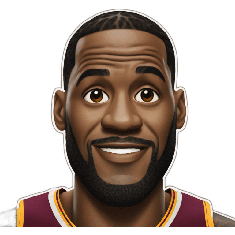 Lebron jams emoji