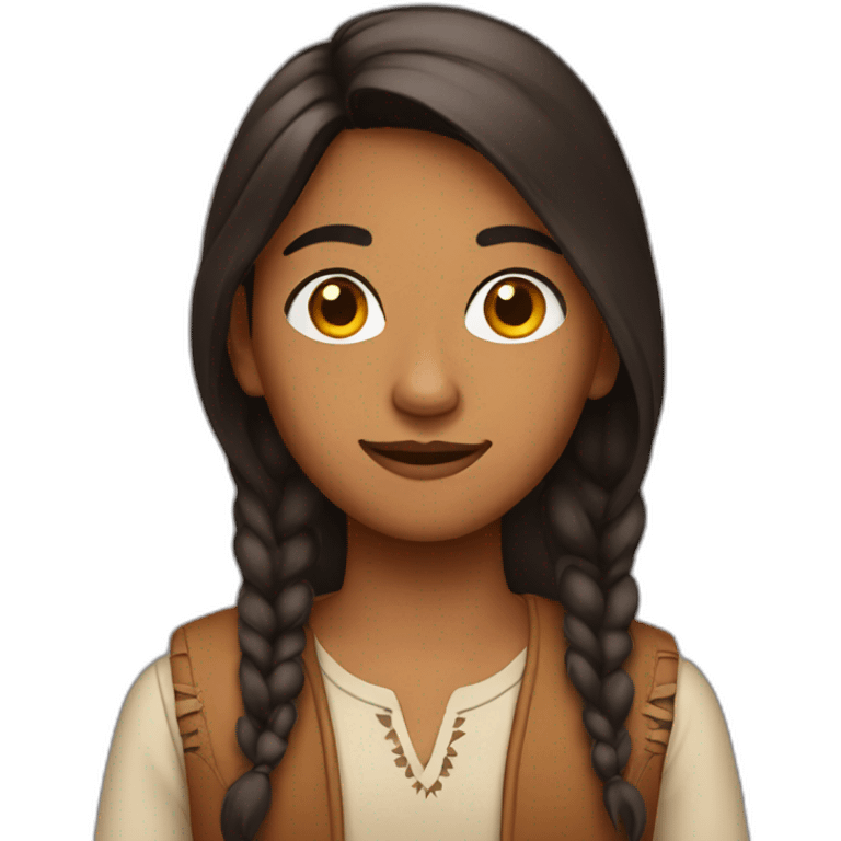 brown teenage indian emoji