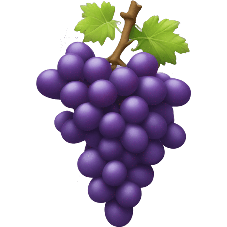 3D Grapes emoji  emoji