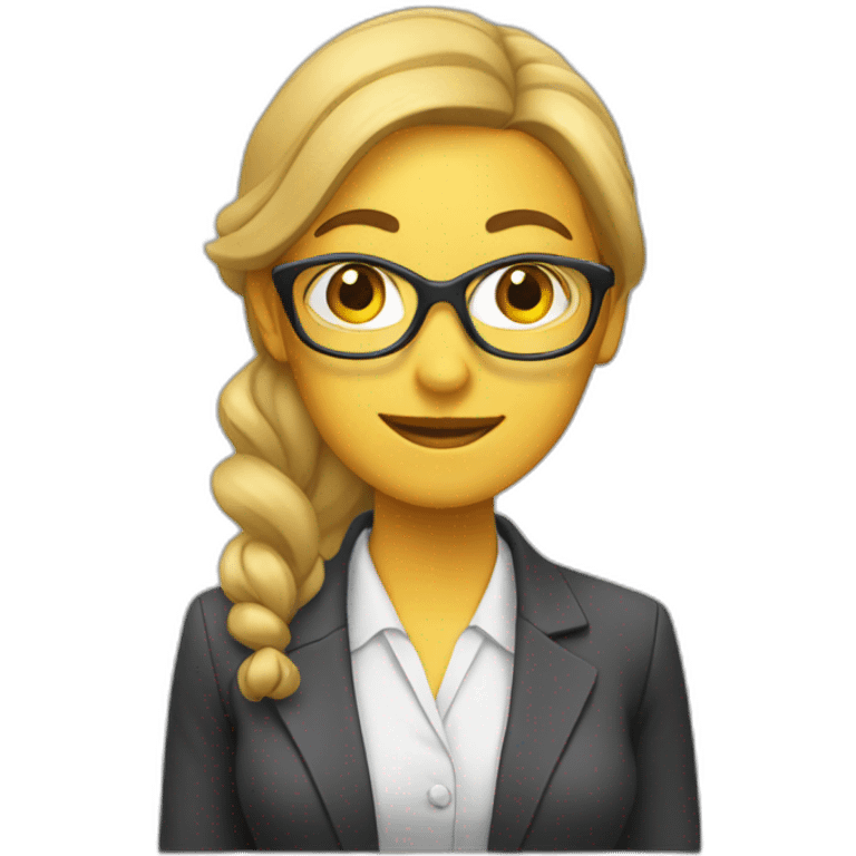 Accountant woman emoji