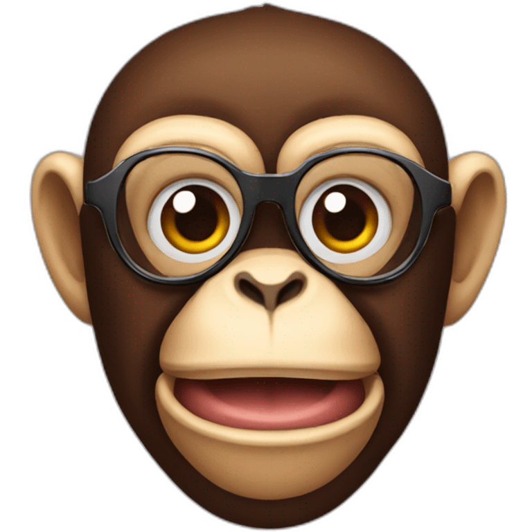  Cool monkey  emoji