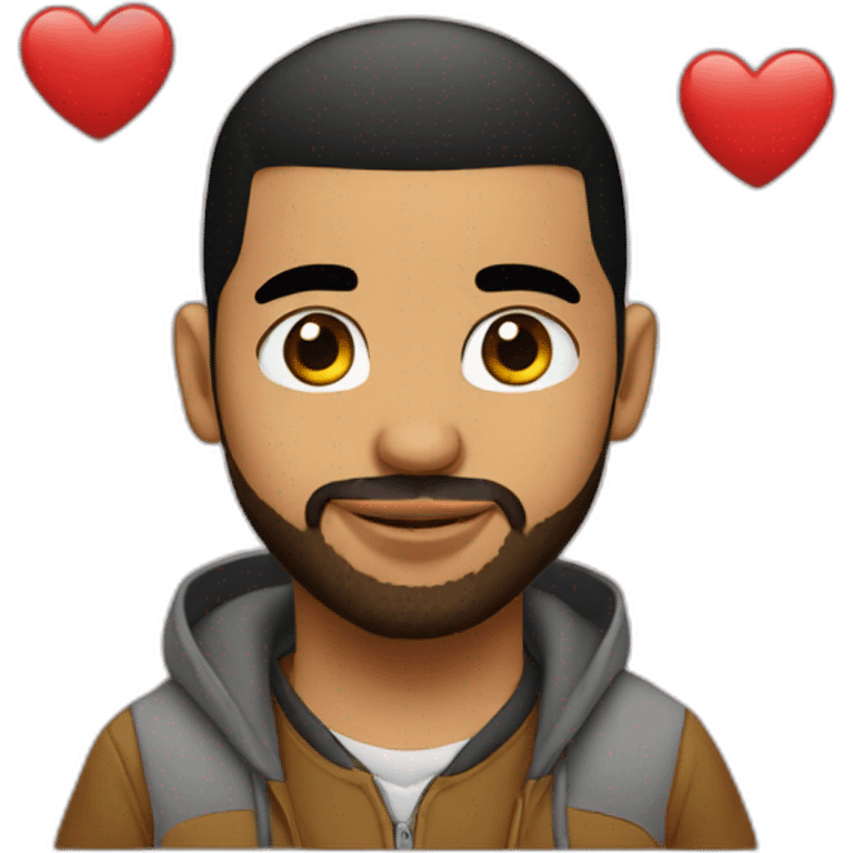 drake 2014 with heart emoji