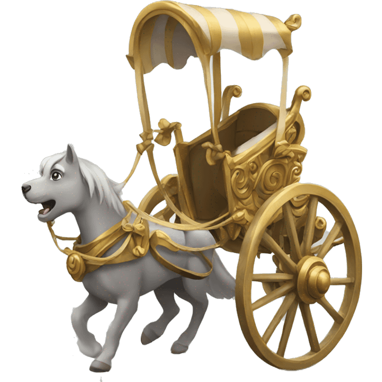 animated chariot emoji