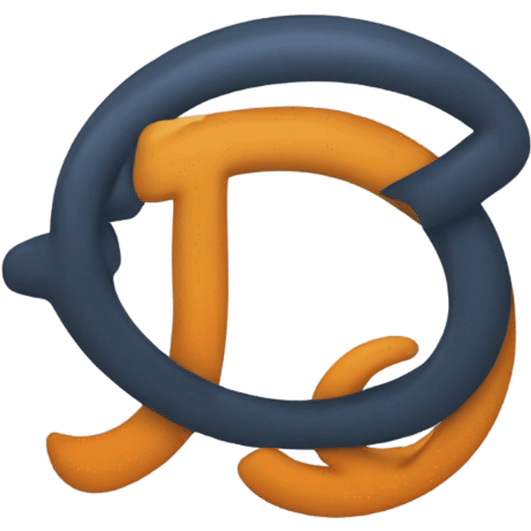 Letter T and D logo emoji