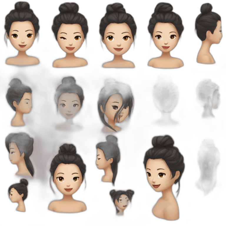 beautiful-asian-model emoji