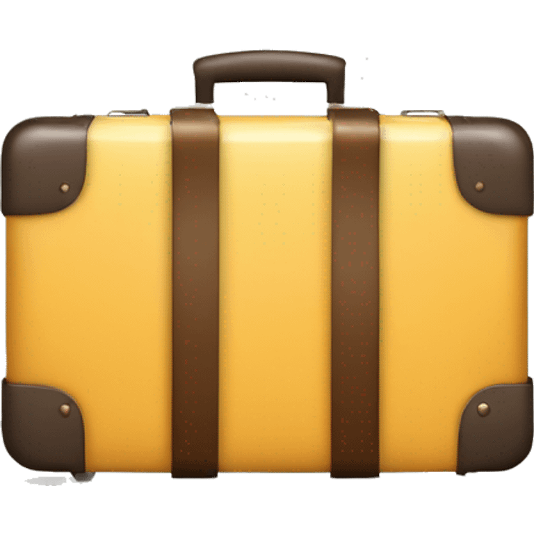 VALISE MODERNE VEC ROULETTE emoji