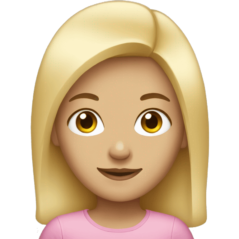 Blonde girl emoji