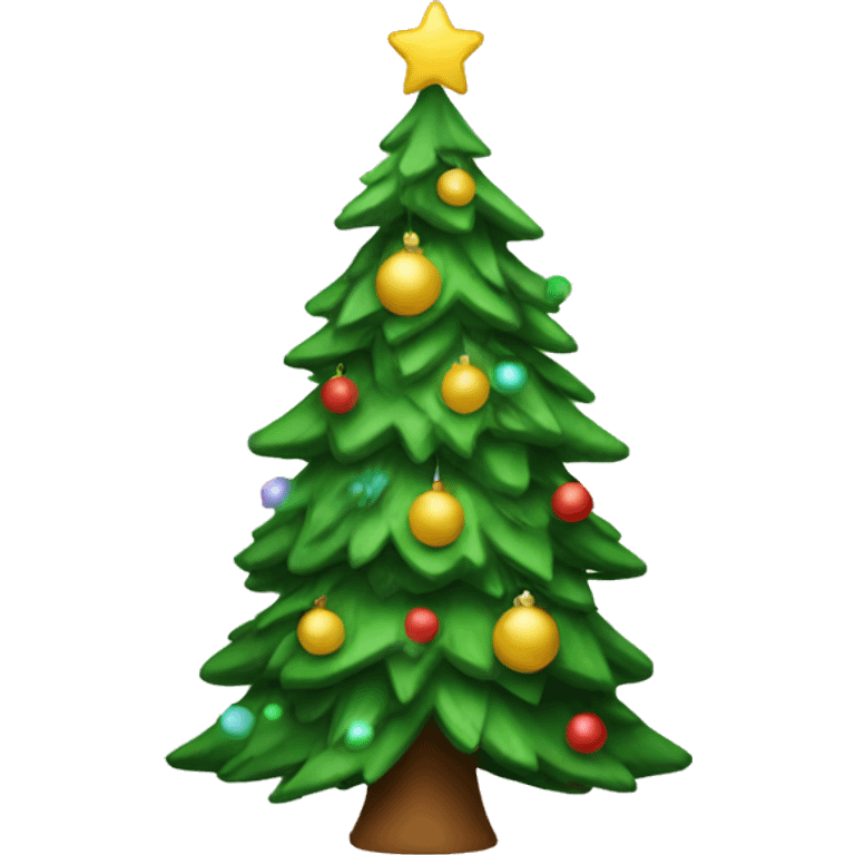 christmas tree emoji