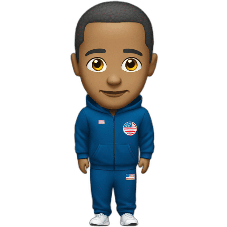 Obama tracksuit emoji