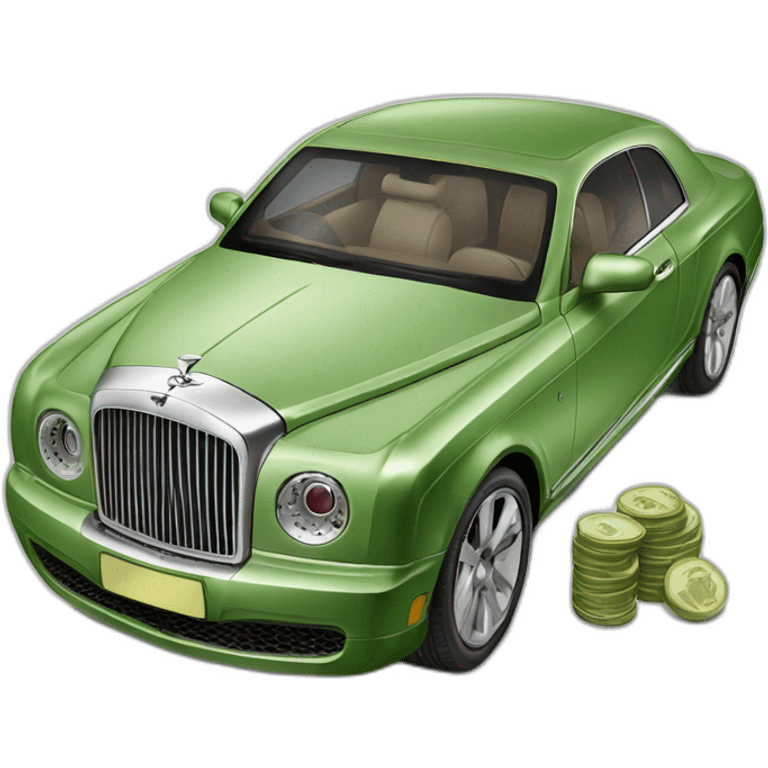 bently and money  emoji