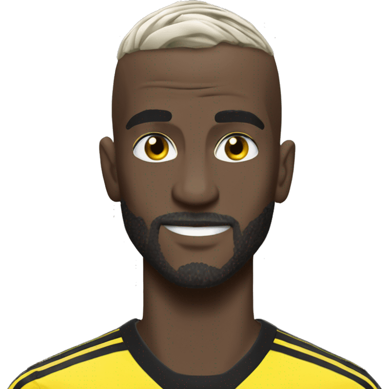 talisca go to again beşiktaş. hair clore yelow emoji